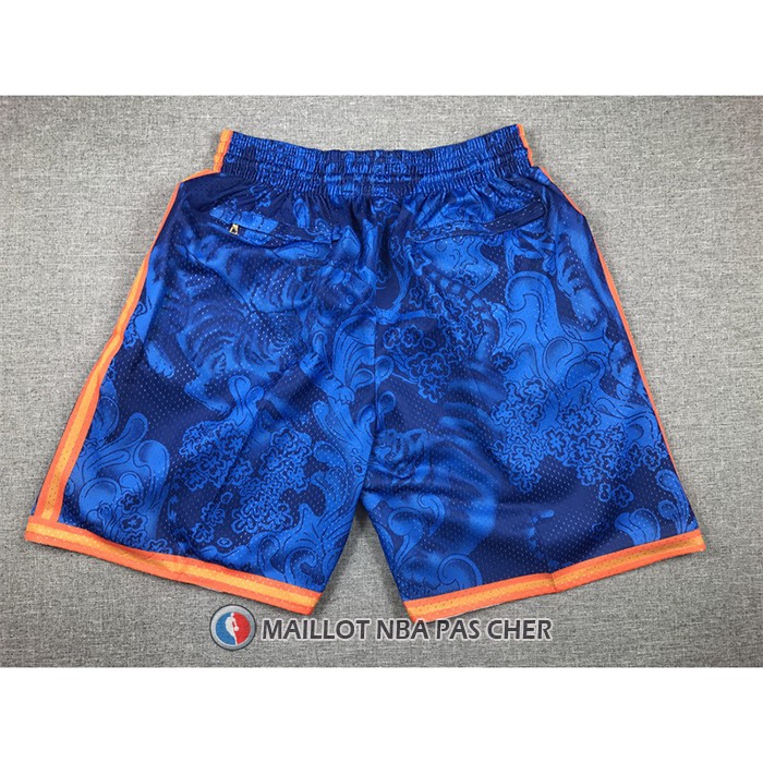 Short New York Knicks Special Year of The Tiger Bleu